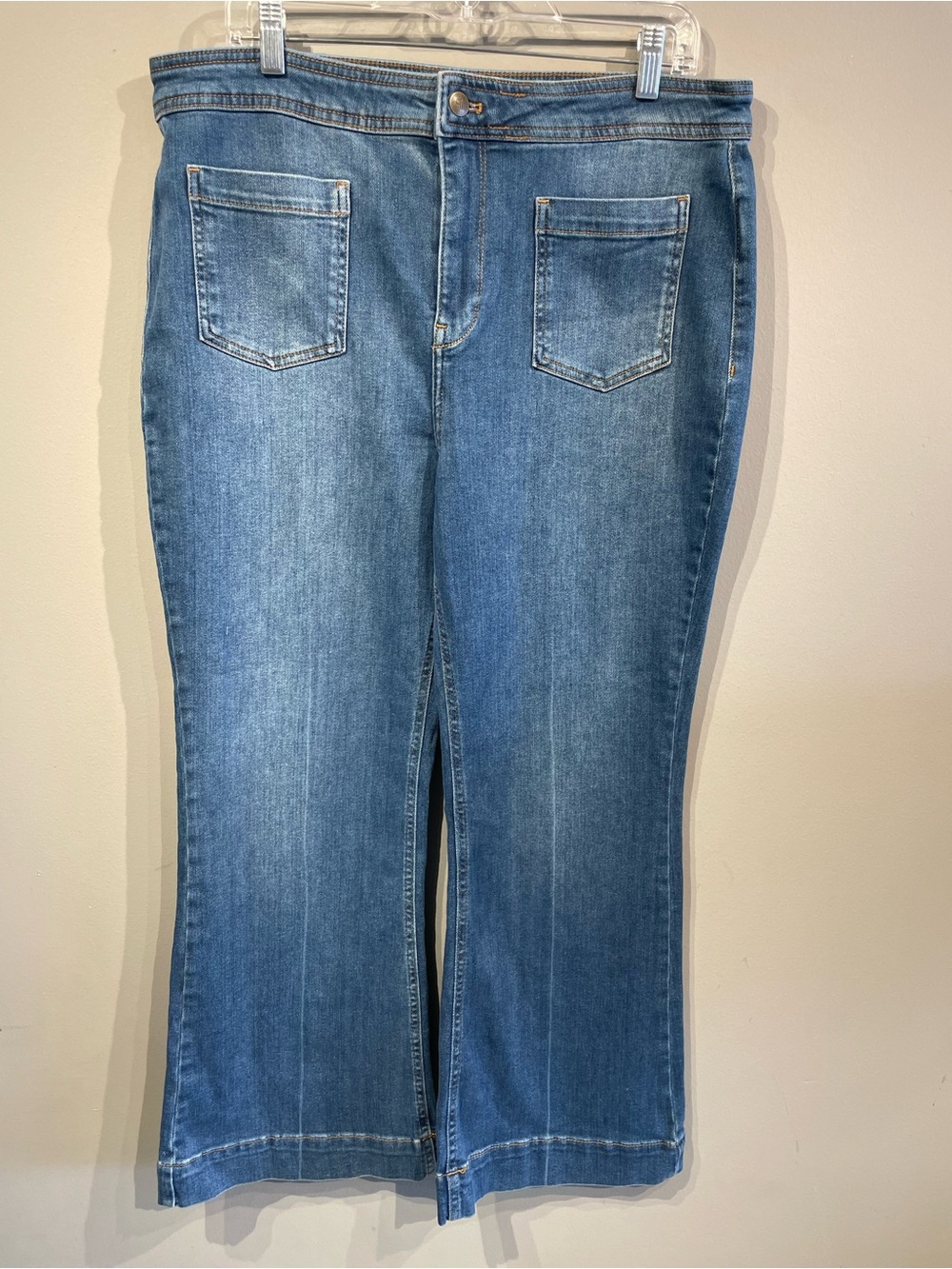 Anthropologie Pilcro Blue Relaxed Fit Jeans size 34